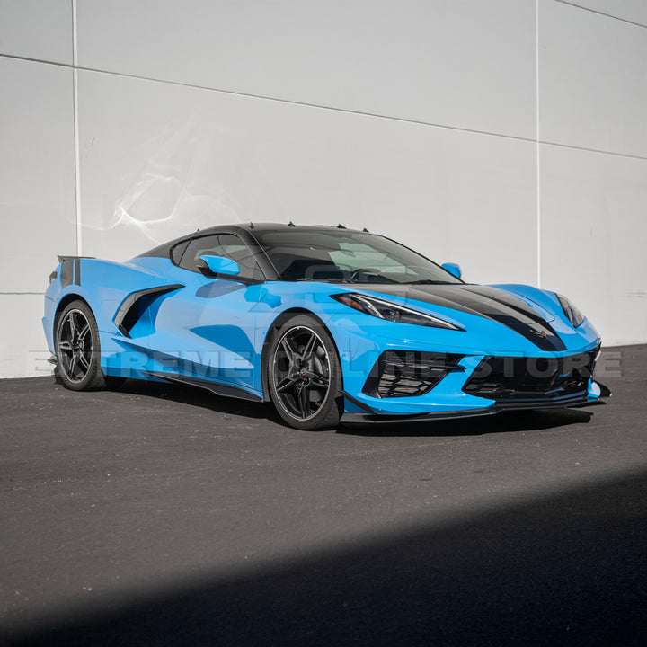Corvette C8 Stingray Front Lip &amp; Side Skirts [Z06 Conversion Package]