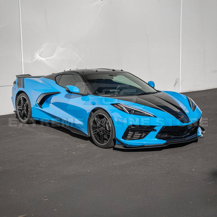 Corvette C8 Stingray Front Lip &amp; Side Skirts [Z06 Conversion Package]