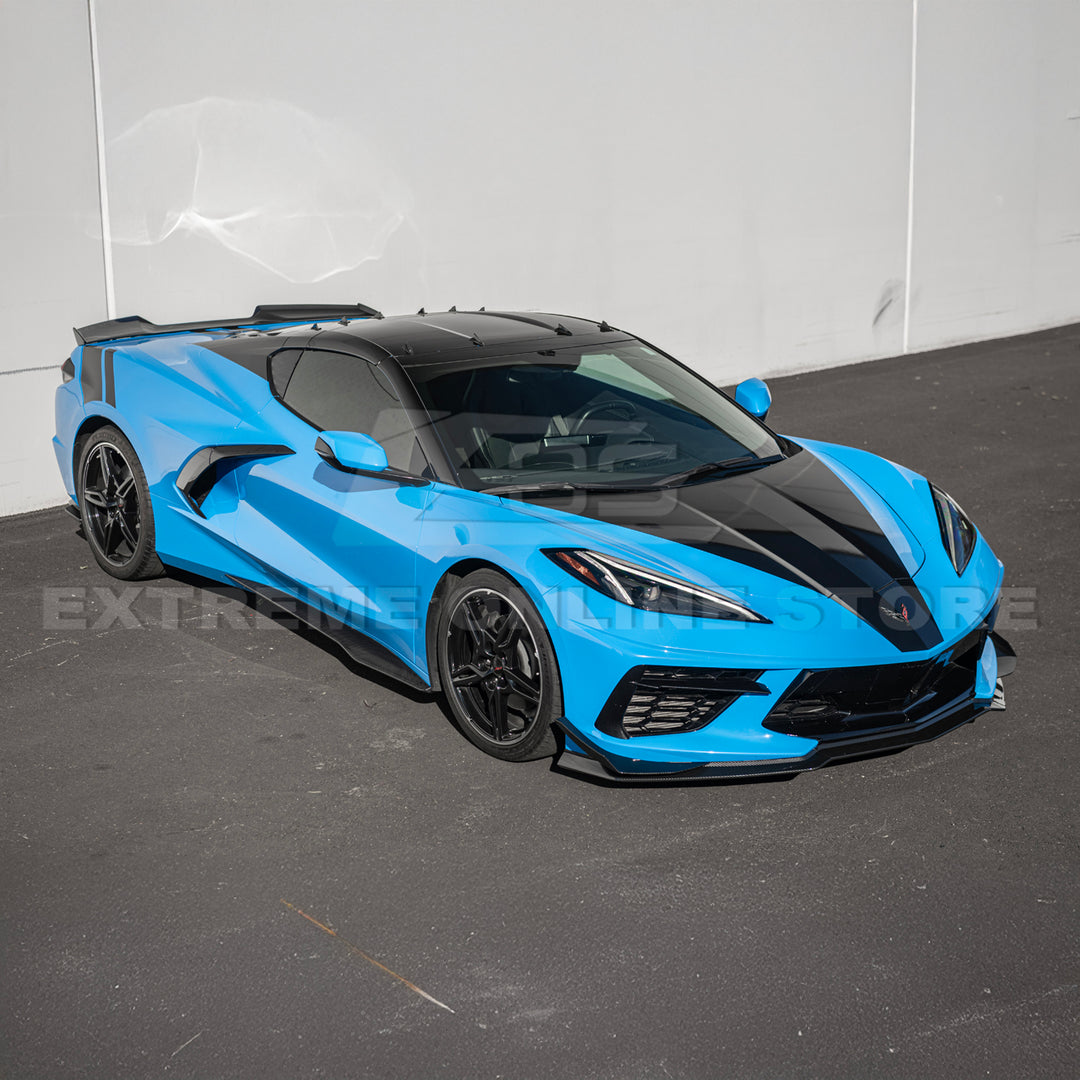 Corvette C8 Stingray Front Lip &amp; Side Skirts [Z06 Conversion Package]