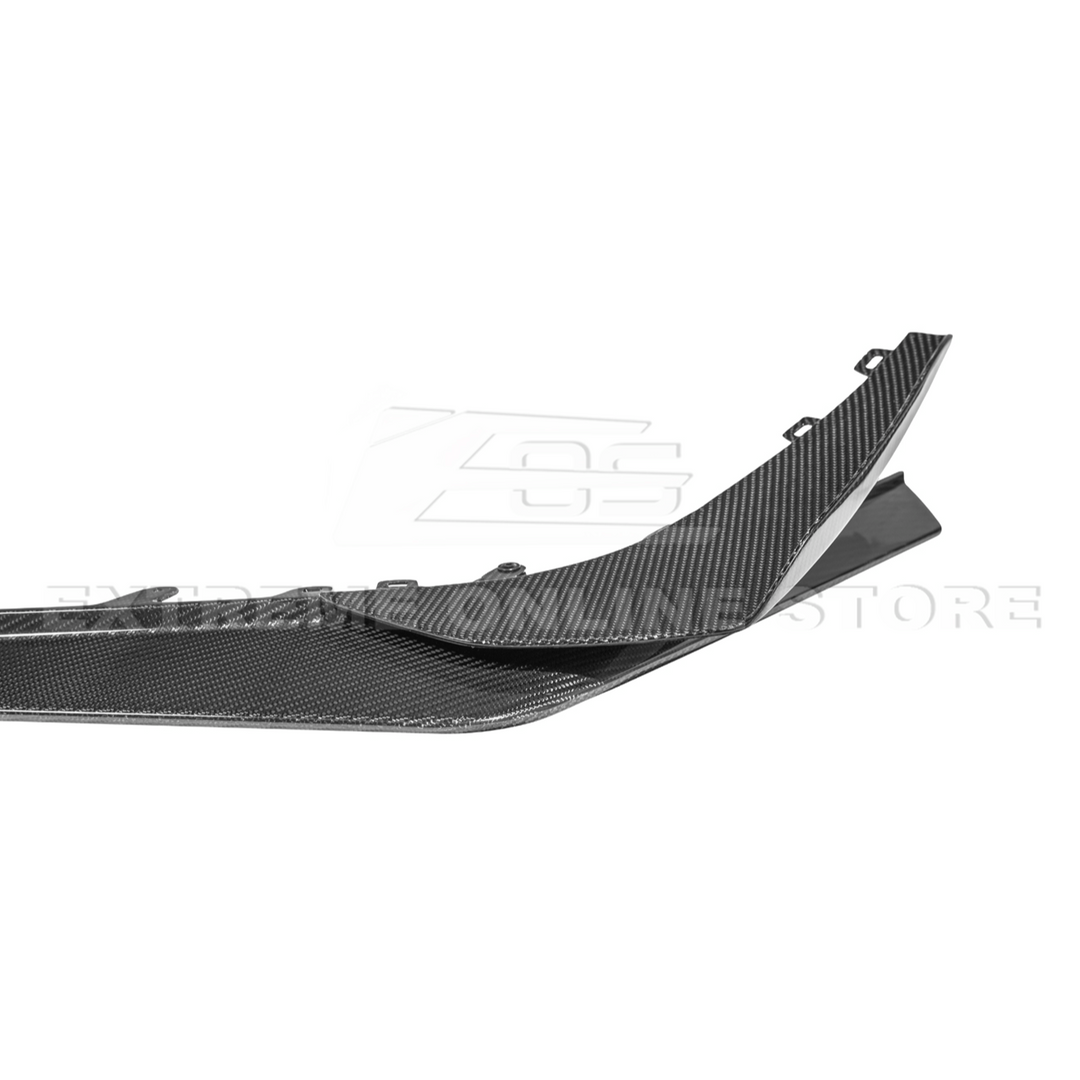 Corvette C8 Z06 / E-Ray DRY CARBON FIBER Front Splitter &amp; Canards [Z07 Extended Package]