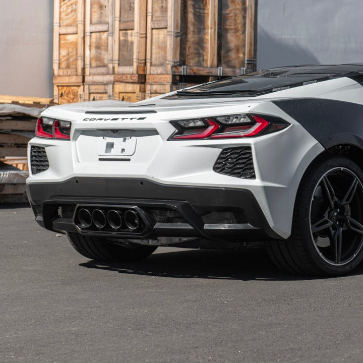 Corvette C8 Z06 Package Rear Center Quad Exit Diffuser