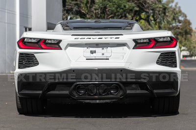 Corvette C8 Z06 Package Rear Center Quad Exit Diffuser