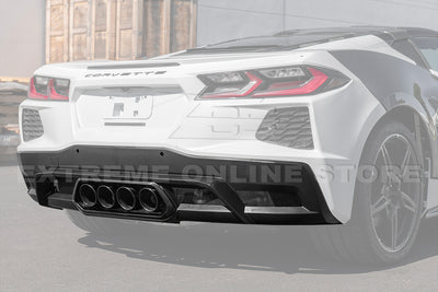 Corvette C8 Z06 Package Rear Center Quad Exit Diffuser