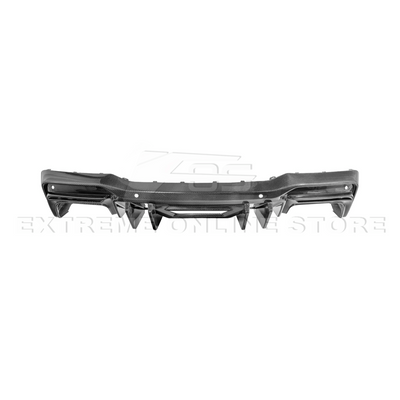 2024+ Ford Mustang V2 Package Carbon Fiber Rear Bumper Diffuser