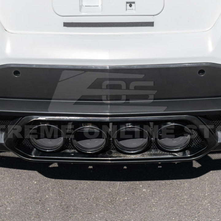 Corvette C8 Z06 Package Rear Center Quad Exit Diffuser