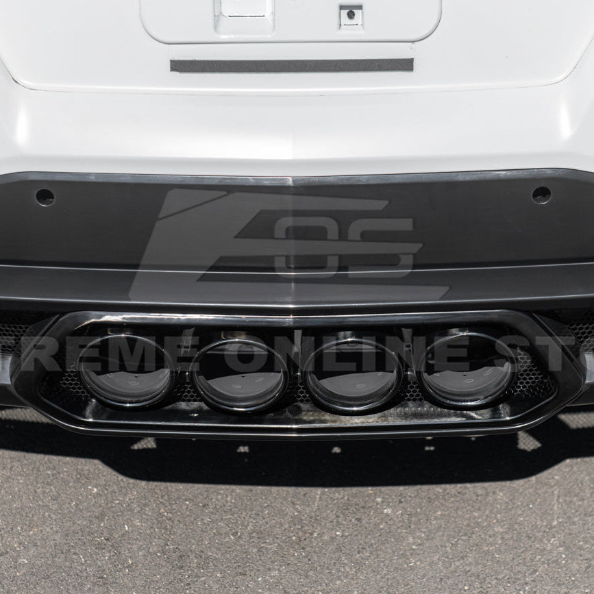 Corvette C8 Z06 Package Rear Center Quad Exit Diffuser