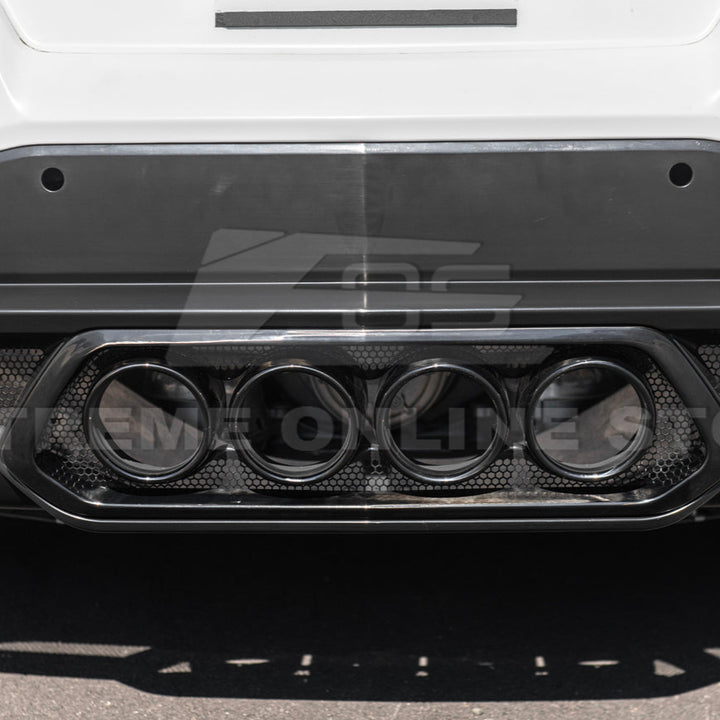 Corvette C8 Z06 Package Rear Center Quad Exit Diffuser