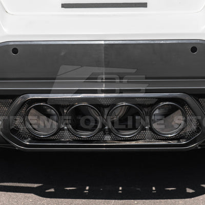 Corvette C8 Z06 Package Rear Center Quad Exit Diffuser