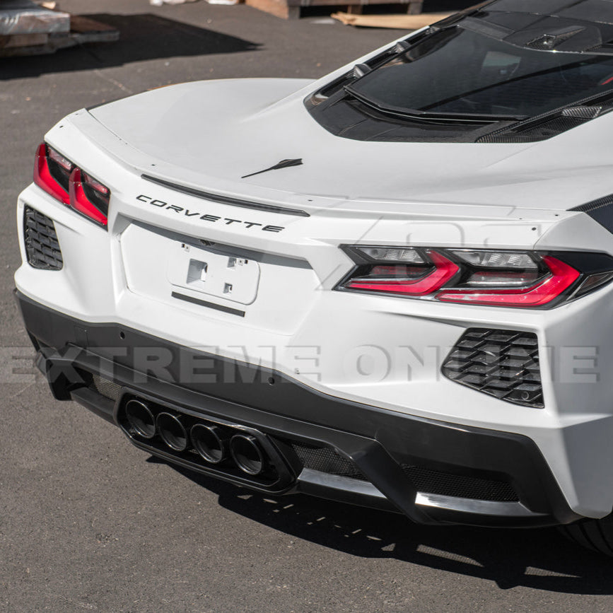 Corvette C8 Z06 Package Rear Center Quad Exit Diffuser