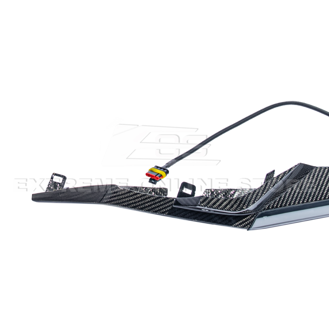 Corvette C8 Z06 Models | CARBON FIBER Sequential LED DRL Light Bar Bezel Insert
