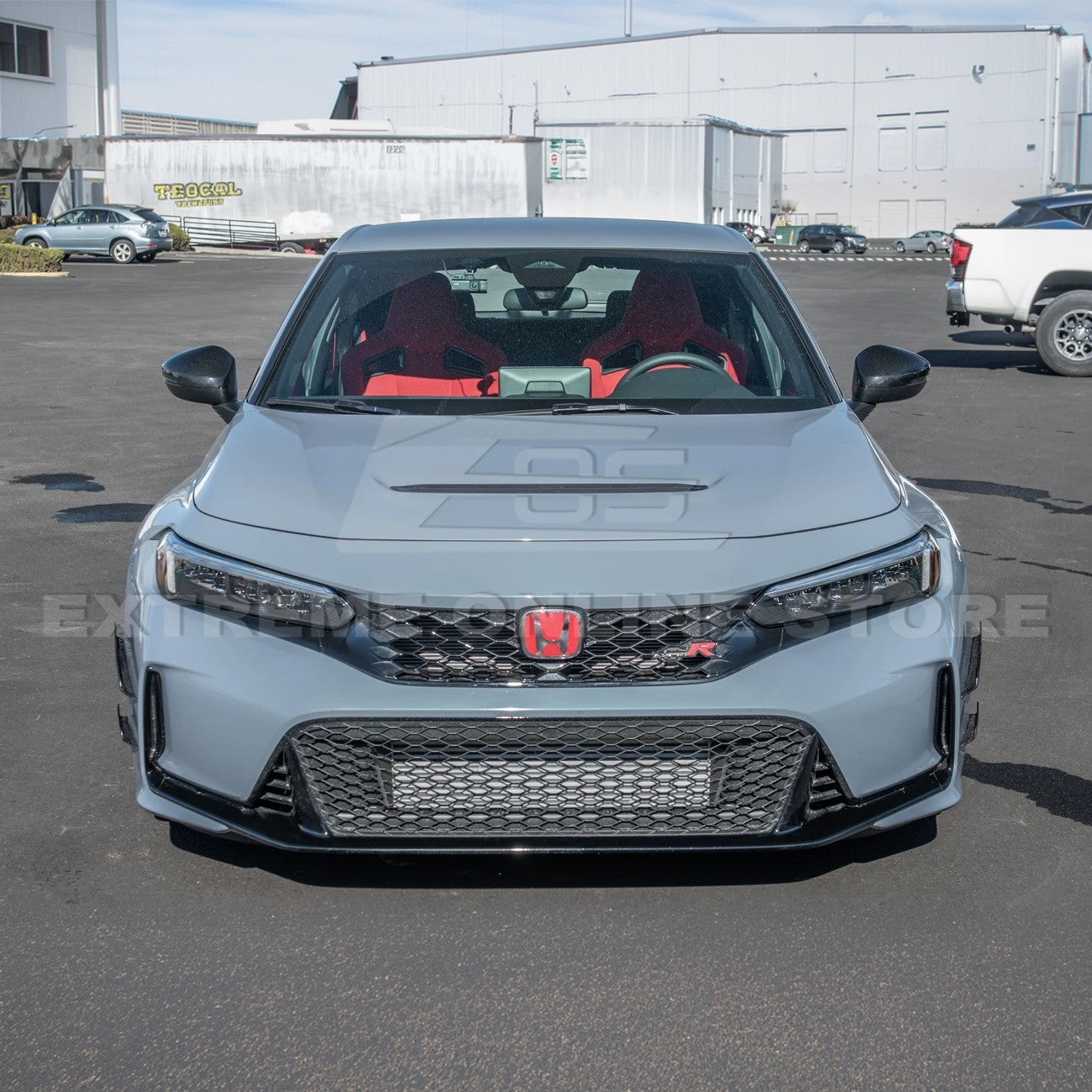 2023-Up Honda Civic Type-R Carbon Fiber Front Side Canards