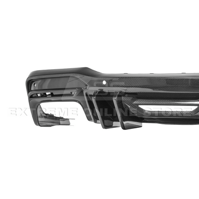 2024+ Ford Mustang V2 Package Carbon Fiber Rear Bumper Diffuser