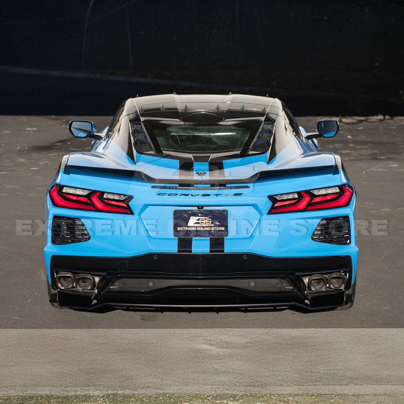 Chevrolet Corvette C8 Rear Ducktail Spoiler