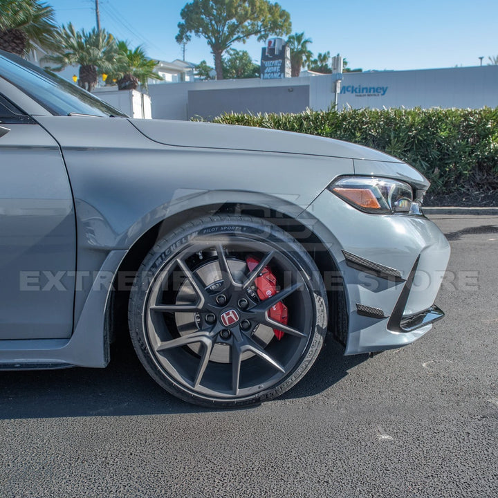 2023-Up Honda Civic Type-R Carbon Fiber Front Side Canards
