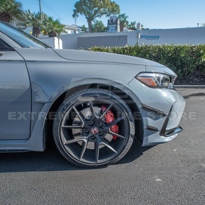 2023-Up Honda Civic Type-R Carbon Fiber Front Side Canards