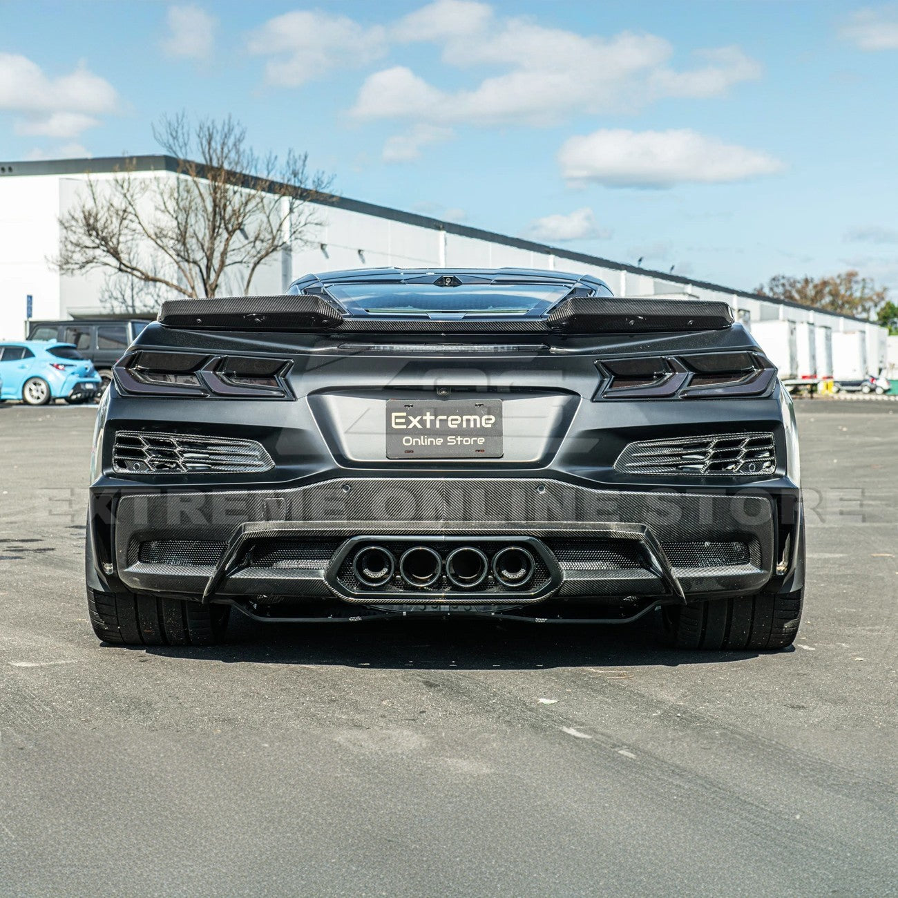 Corvette C8 Z06 Wicker-Bill Rear Spoiler