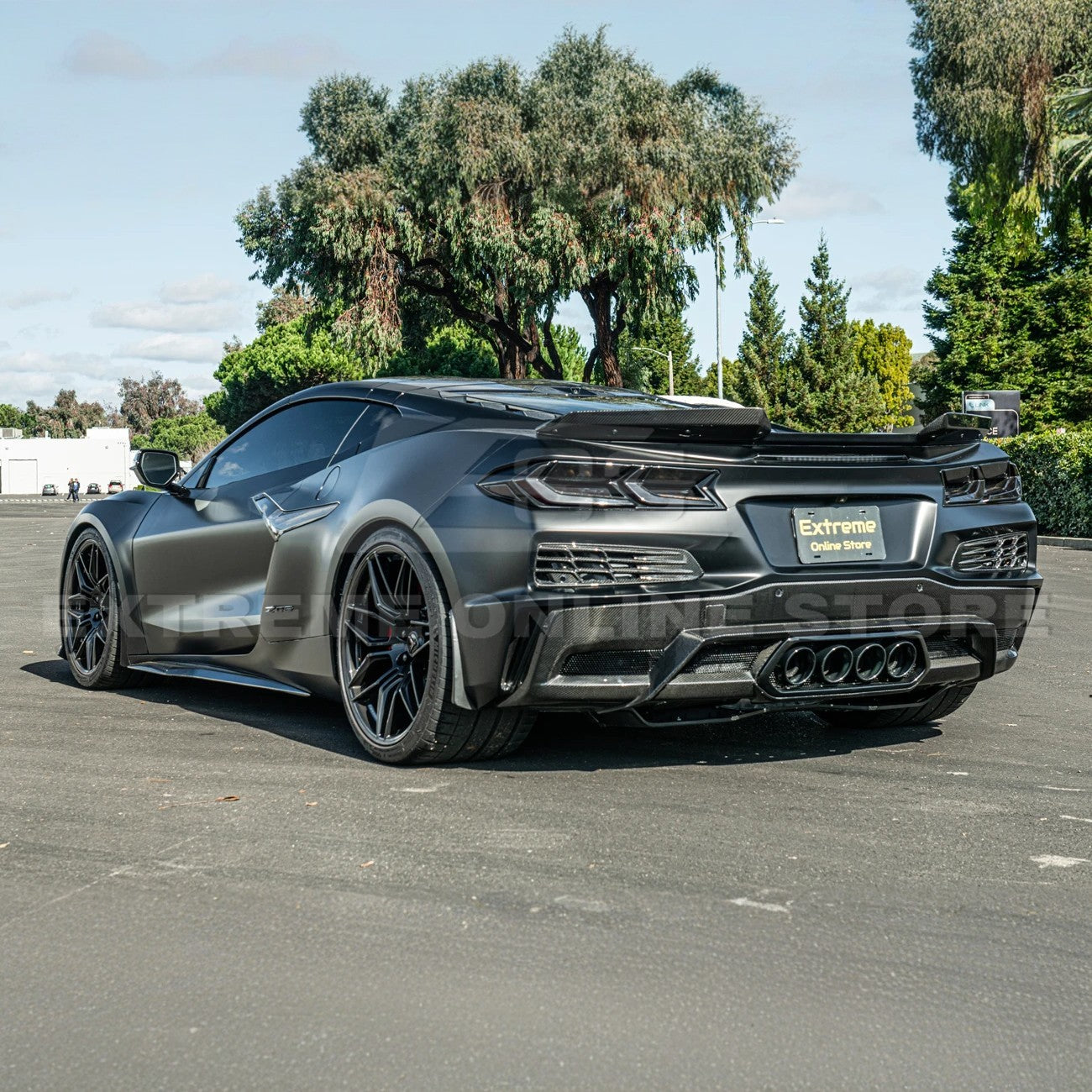 Corvette C8 Z06 Wicker-Bill Rear Spoiler