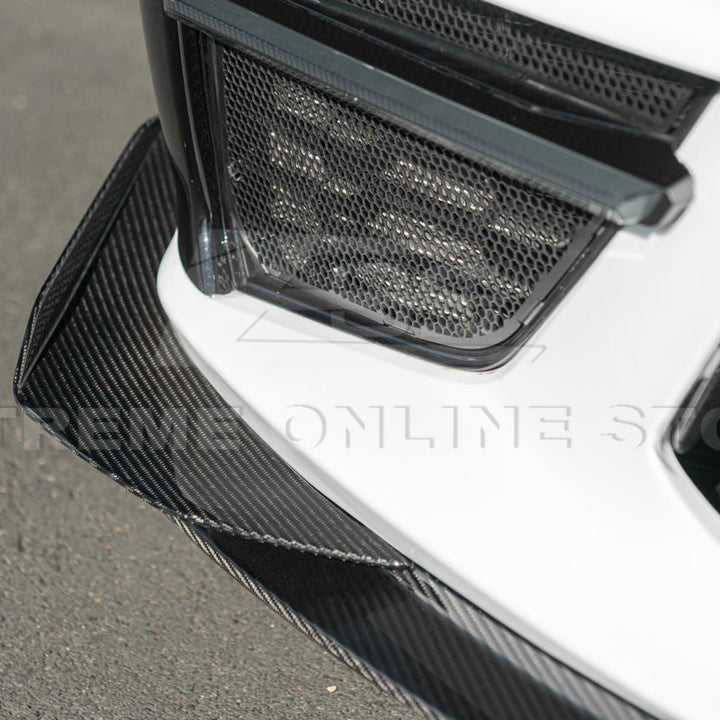 Corvette C8 Stingray DRY CARBON FIBER Front Splitter [Z06 / Z07 Conversion Package]