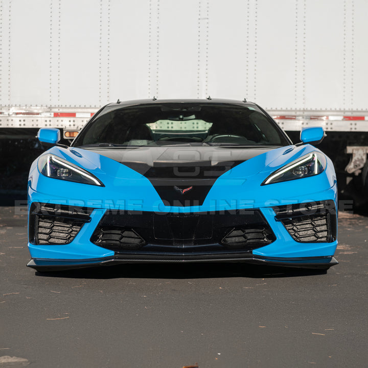 Corvette C8 Stingray Front Lip &amp; Side Skirts [Z06 Conversion Package]