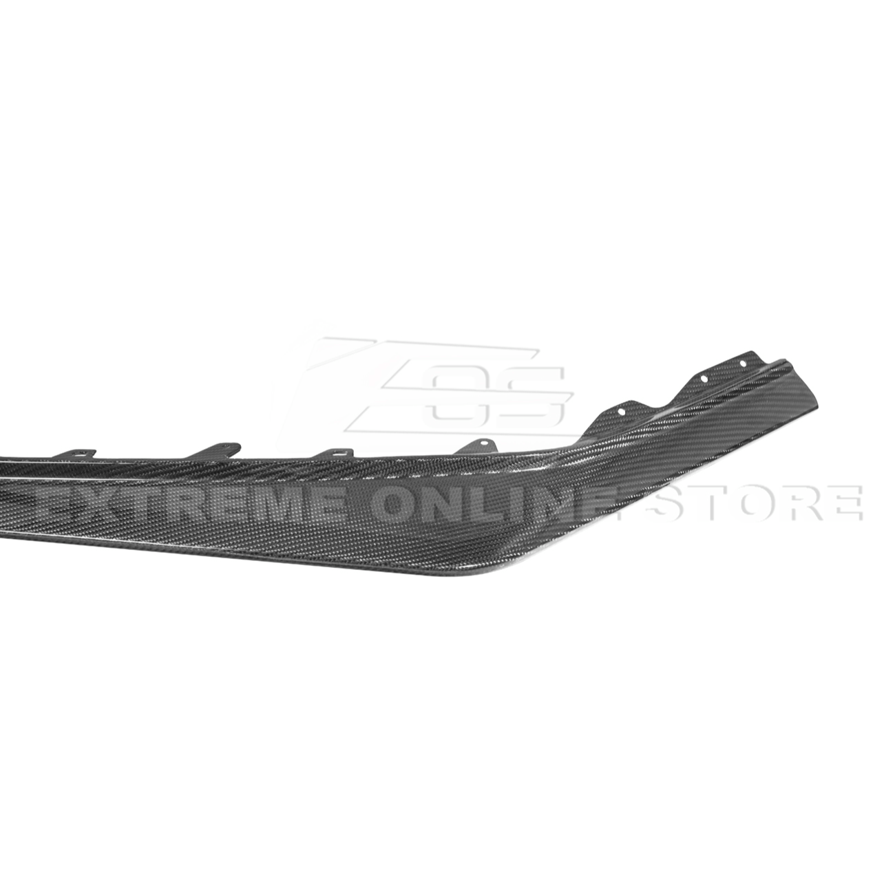 2023-Up Corvette C8 Z06 Z07 Extended One-Piece Front Lip Splitter