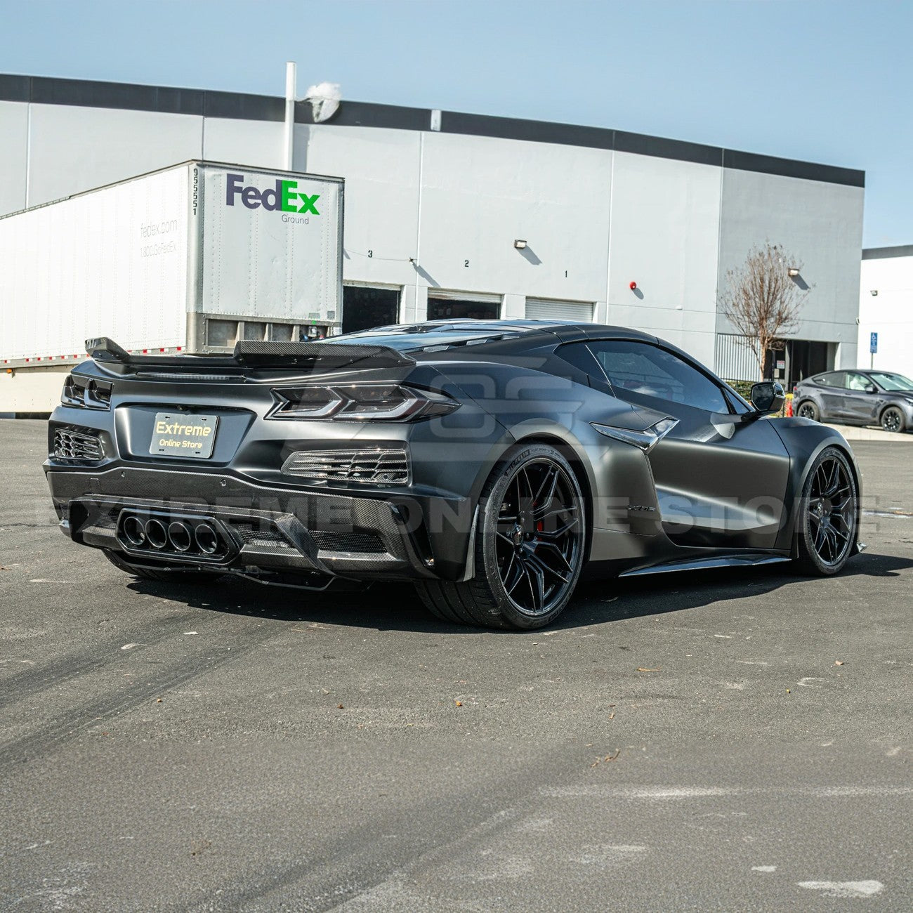 Corvette C8 Z06 Wicker-Bill Rear Spoiler