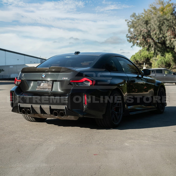 2023-Up BMW G87 M2 | Factory CARBON FIBER Replacement Rear Bumper Reflector