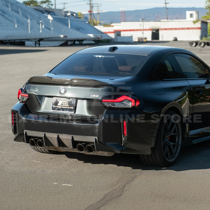 2023-Up BMW G87 M2 | Factory CARBON FIBER Replacement Rear Bumper Reflector