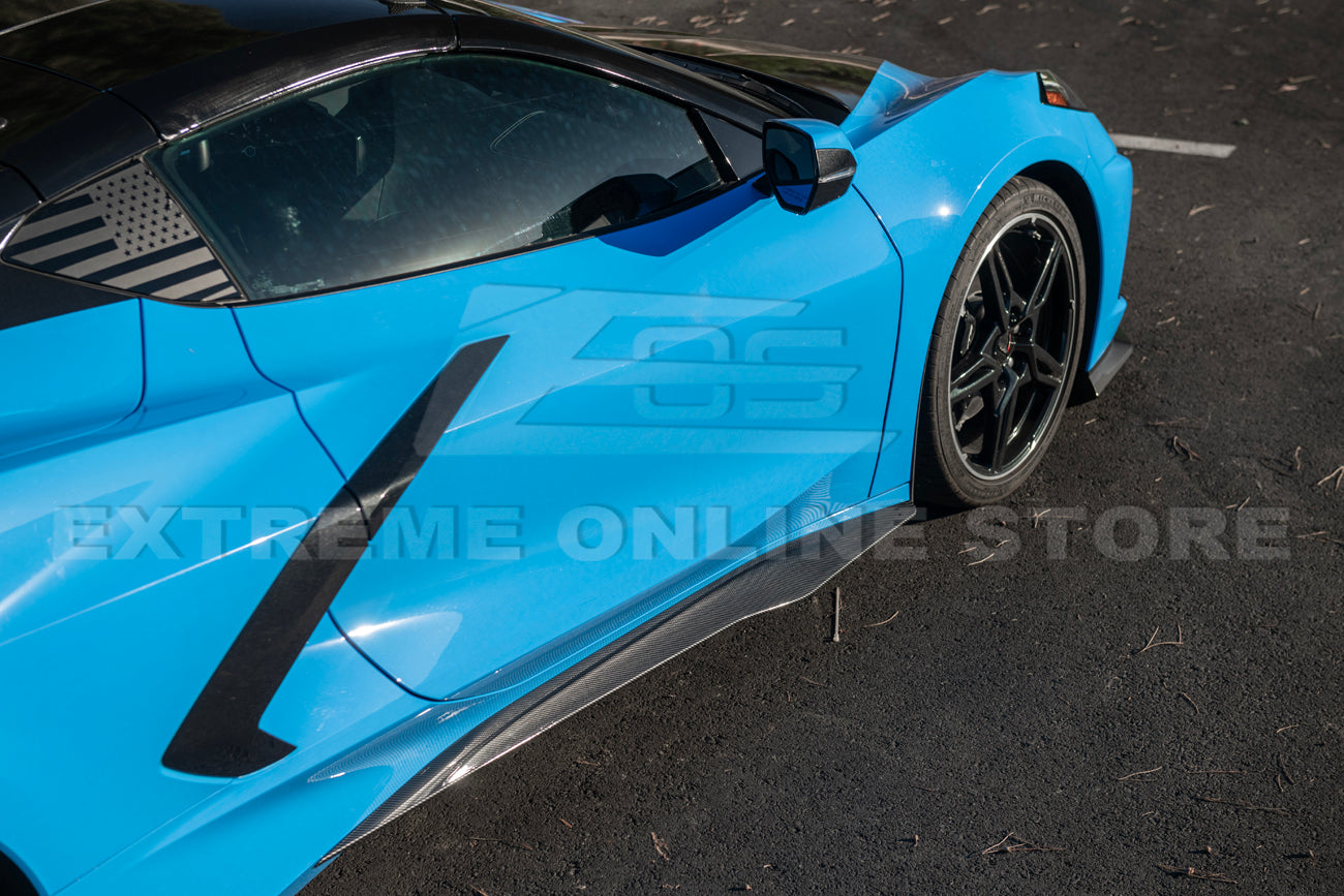 Chevrolet Corvette C8 Z06 Conversion Front Lip & Side Skirts