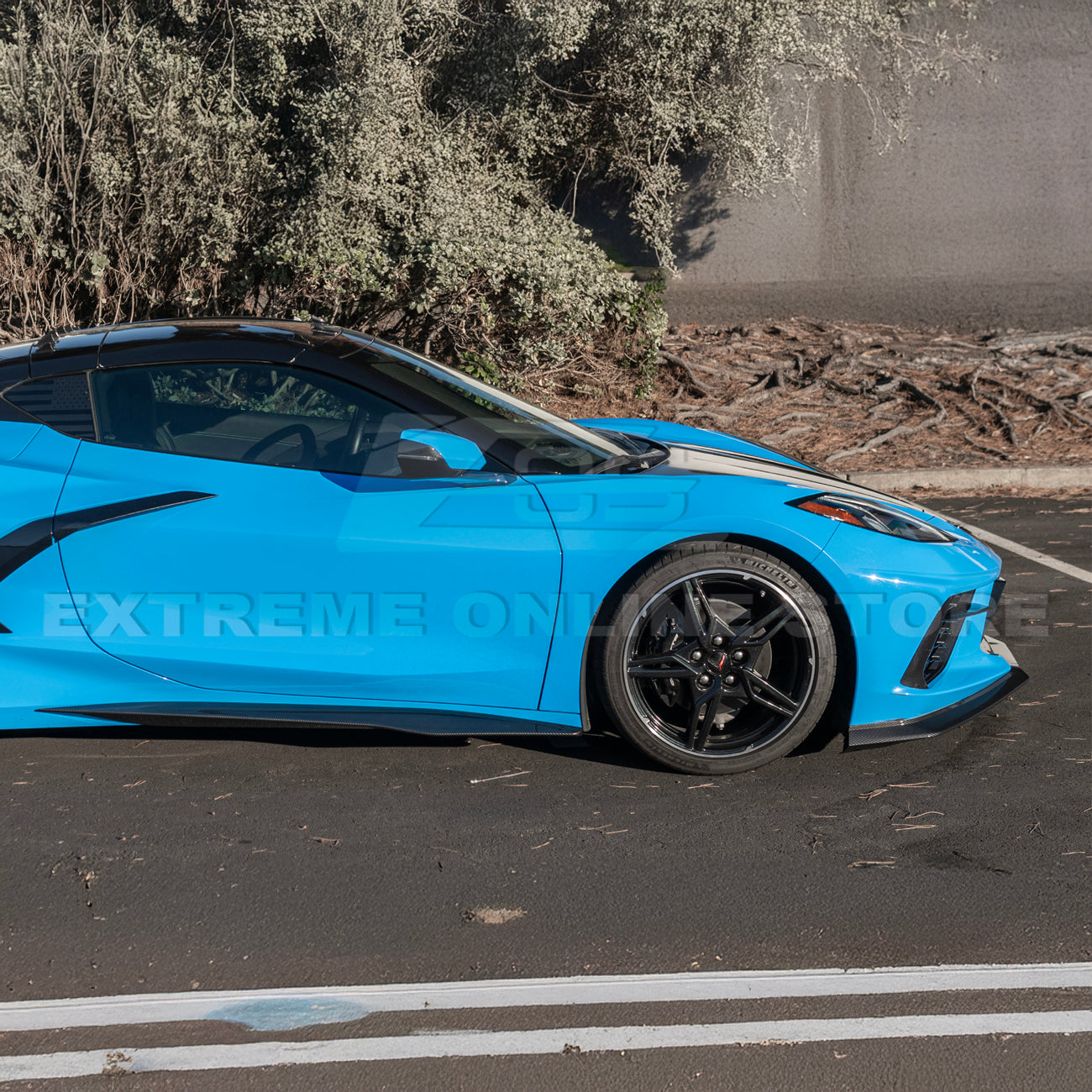 Corvette C8 Stingray Front Lip & Side Skirts [Z06 Conversion