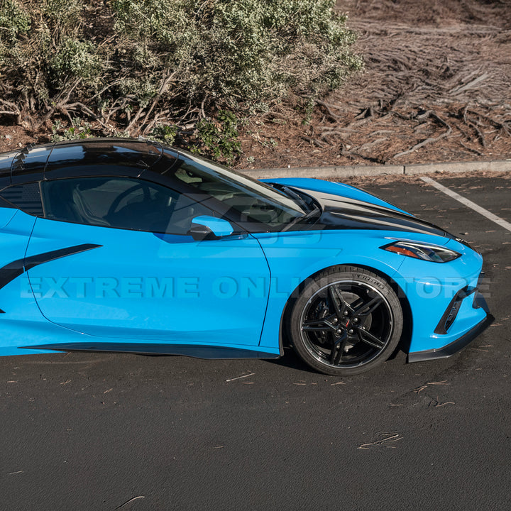 Corvette C8 Stingray Front Lip &amp; Side Skirts [Z06 Conversion Package]