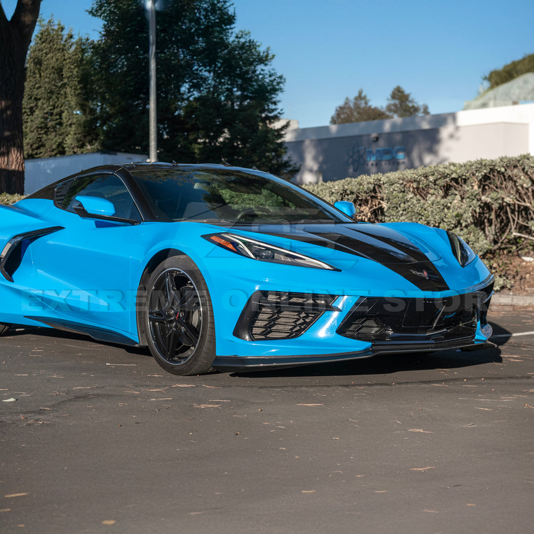 Corvette C8 Stingray Front Lip &amp; Side Skirts [Z06 Conversion Package]