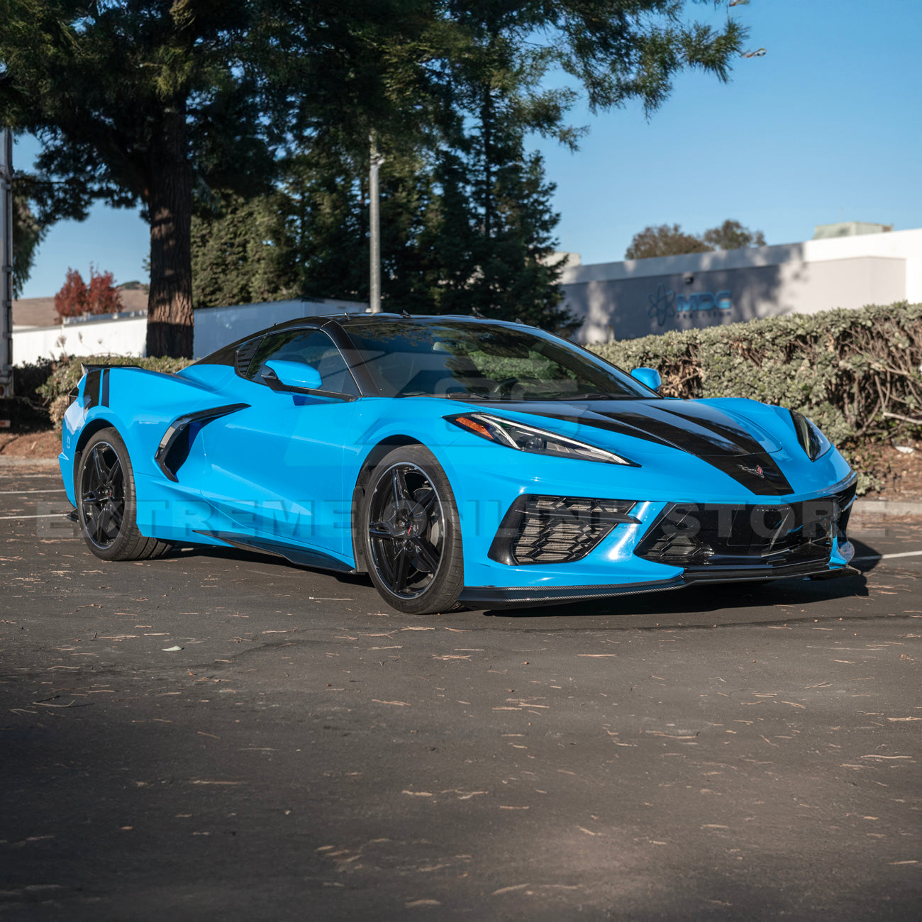 Chevrolet Corvette C8 Z06 Conversion Front Lip & Side Skirts