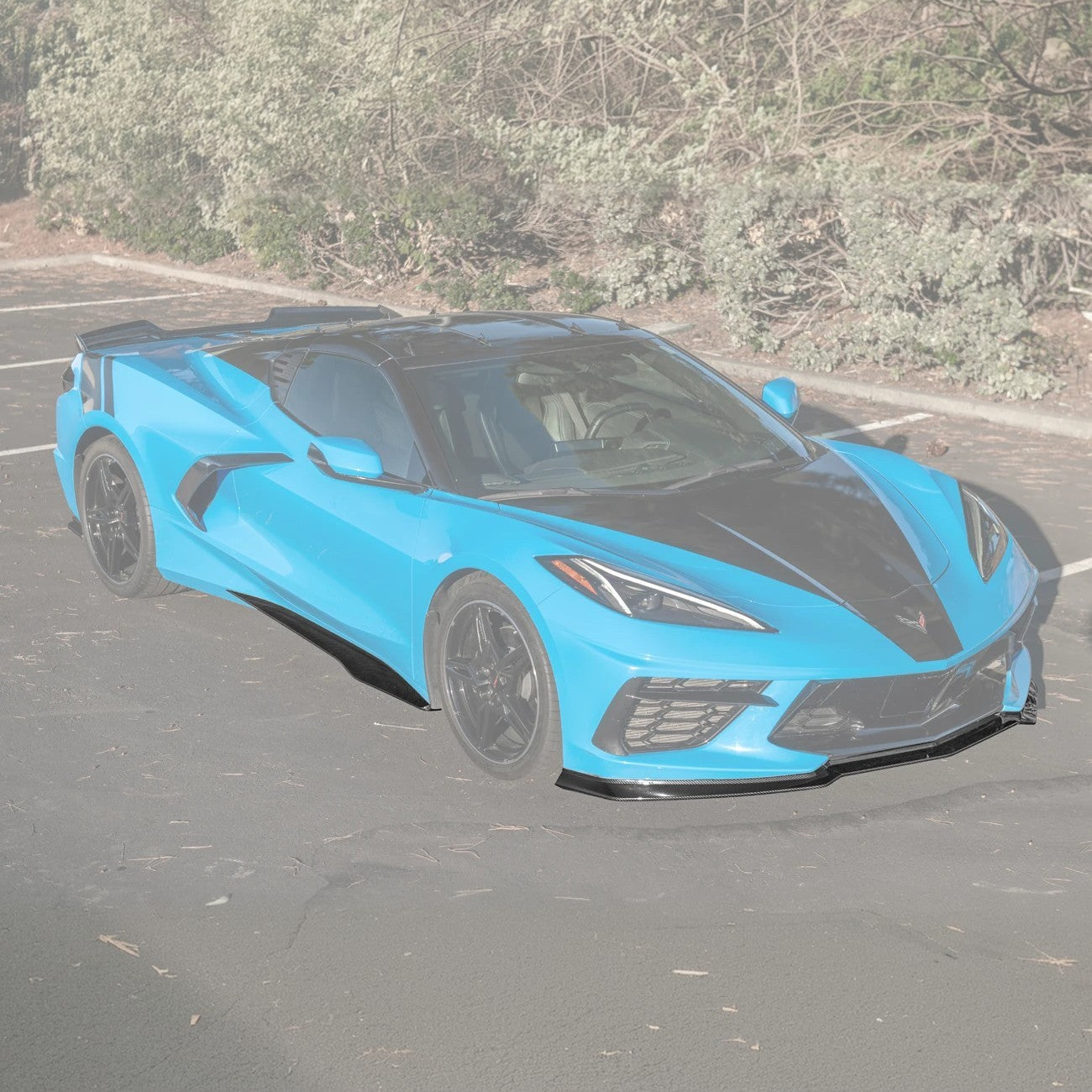Chevrolet Corvette C8 Z06 Conversion Front Lip & Side Skirts