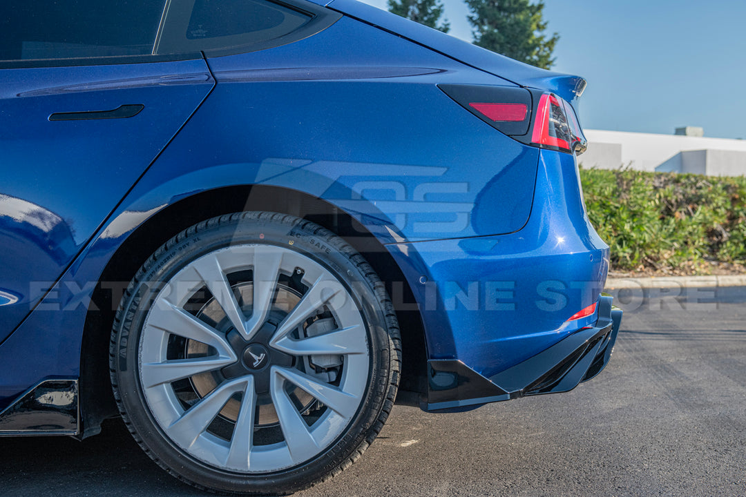 2017-23 Tesla Model 3 Performance Rear Bumper Diffuser
