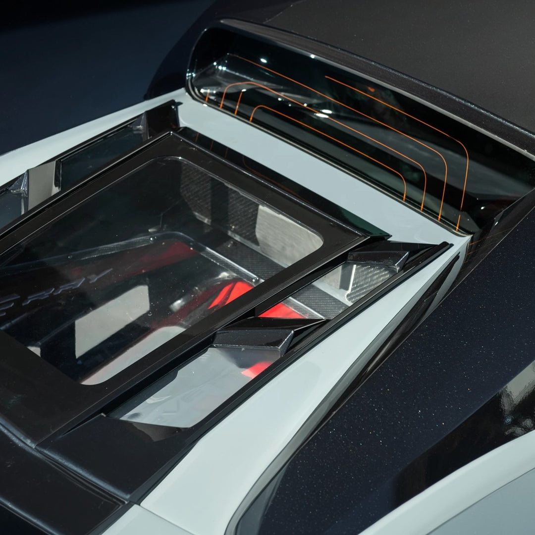 2020-Up Corvette C8 Convertible | EOS Performance Rear Hatch Upper HTC Tonneau Window Inserts