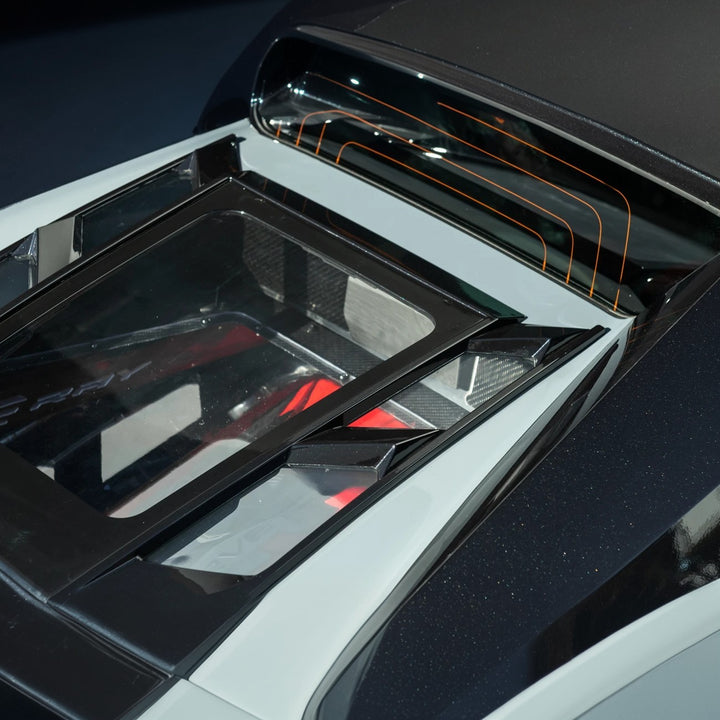 2020-Up Corvette C8 Convertible | EOS Performance Rear Hatch Upper HTC Tonneau Window Inserts