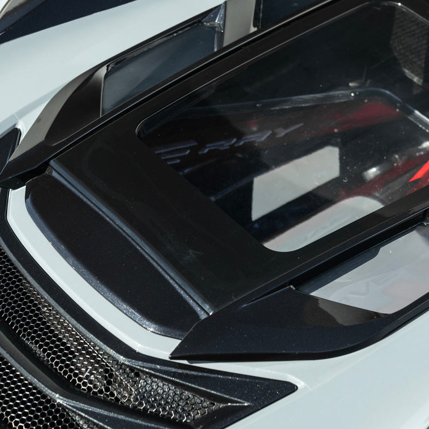 2020-Up Corvette C8 Convertible Rear Hatch Upper HTC Tonneau Window Inserts