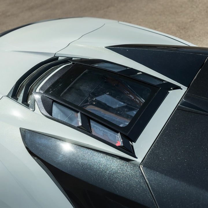 2020-Up Corvette C8 Convertible | EOS Performance Rear Hatch Upper HTC Tonneau Window Inserts