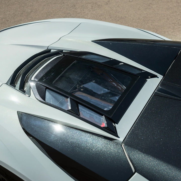 2020-Up Corvette C8 Convertible | EOS Performance Rear Hatch Upper HTC Tonneau Window Inserts