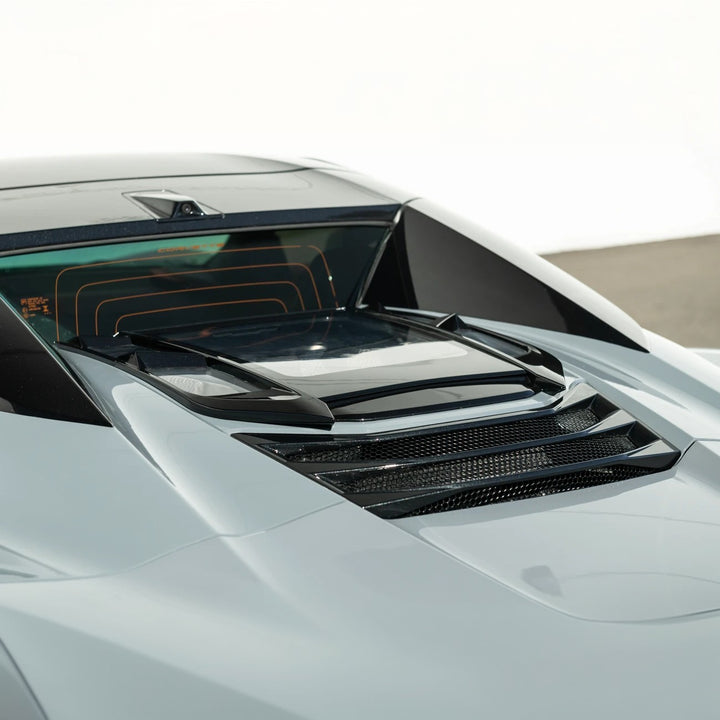 2020-Up Corvette C8 Convertible | EOS Performance Rear Hatch Upper HTC Tonneau Window Inserts