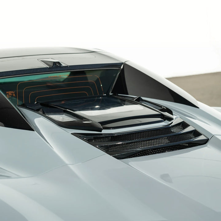 2020-Up Corvette C8 Convertible | EOS Performance Rear Hatch Upper HTC Tonneau Window Inserts