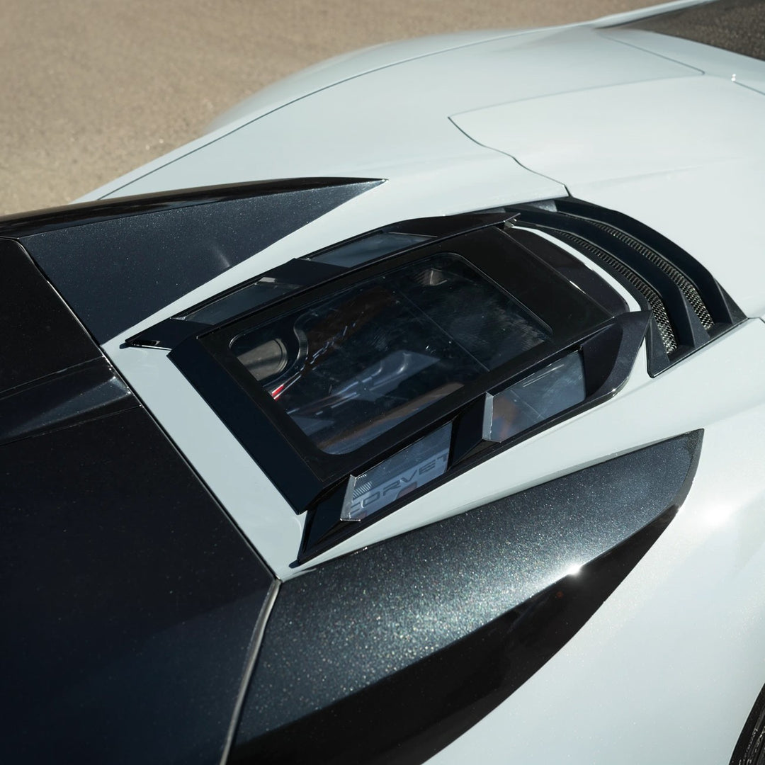 2020-Up Corvette C8 Convertible | EOS Performance Rear Hatch Upper HTC Tonneau Window Inserts