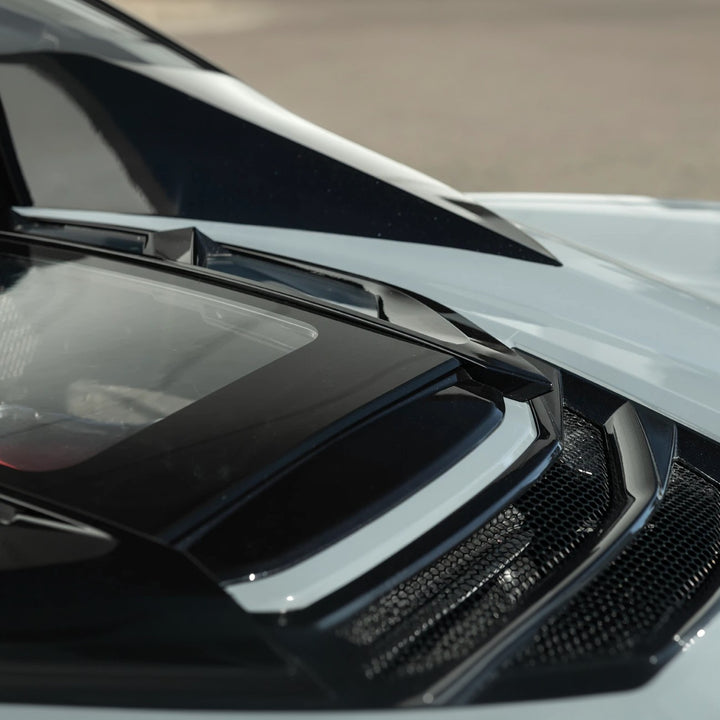 2020-Up Corvette C8 Convertible | EOS Performance Rear Hatch Upper HTC Tonneau Window Inserts