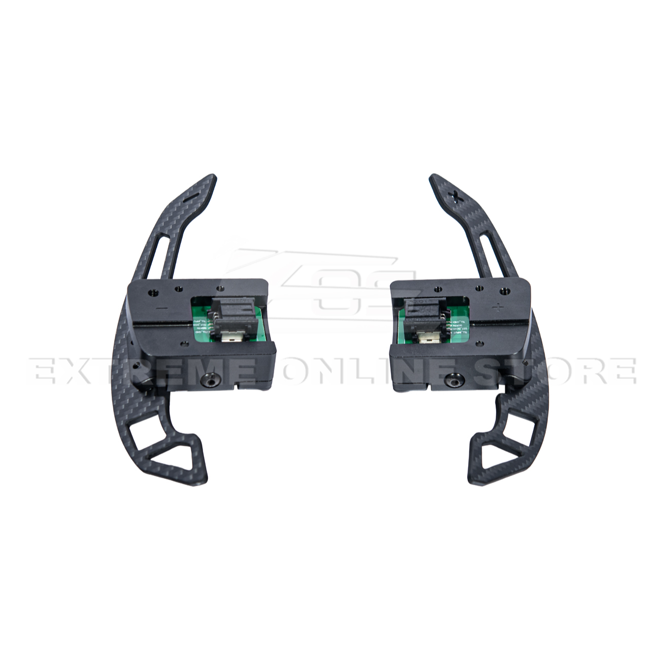 2015-23 Ford Mustang Steering Wheel Magnetic Paddle Shifter Pair