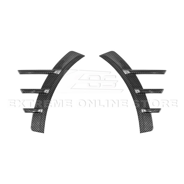 2023-Up BMW G87 M2 DRY CARBON FIBER Add-On Fender Wheel Arch Trim Cover
