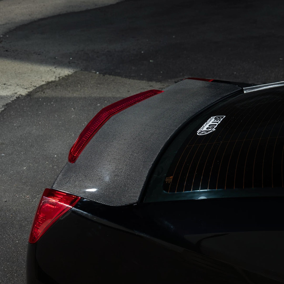 2009-14 Cadillac CTS Sedan Factory Style Carbon Fiber Rear Trunk Decklid Cover