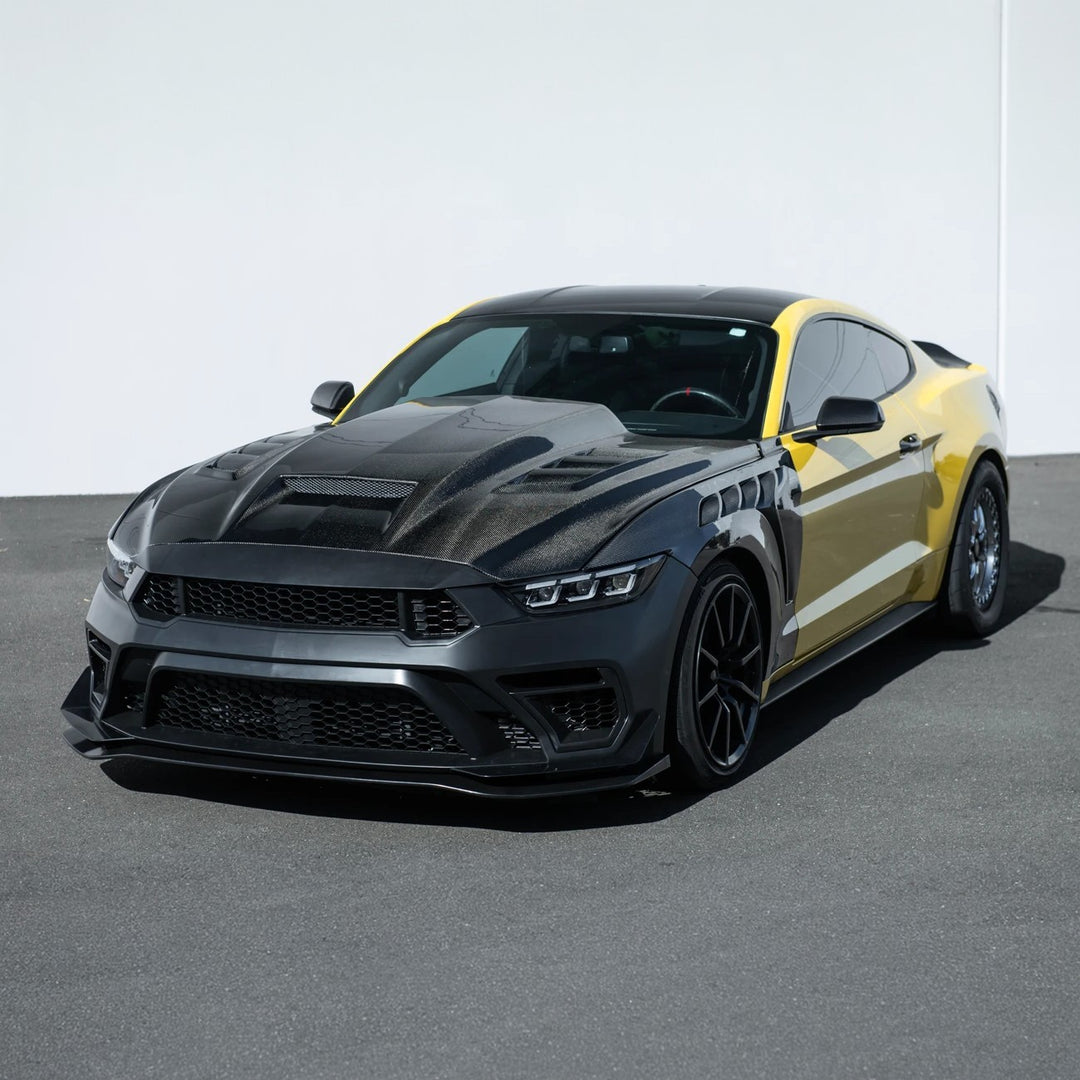 2015-17 Ford Mustang | S650 GTD Style Front Bumper Cover Conversion Kit