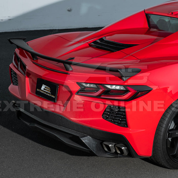 2020-Up Corvette C8 Z51 Facelifted Rear Trunk High Wing Spoiler