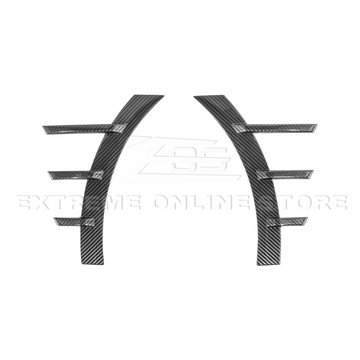 2023-Up BMW G87 M2 DRY CARBON FIBER Add-On Fender Wheel Arch Trim Cover