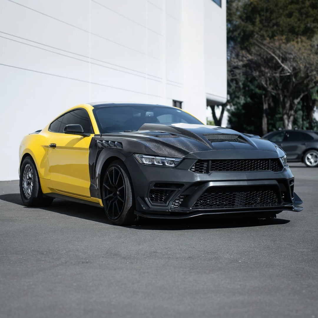 2015-17 Ford Mustang | S650 GTD Style Front Bumper Cover Conversion Kit